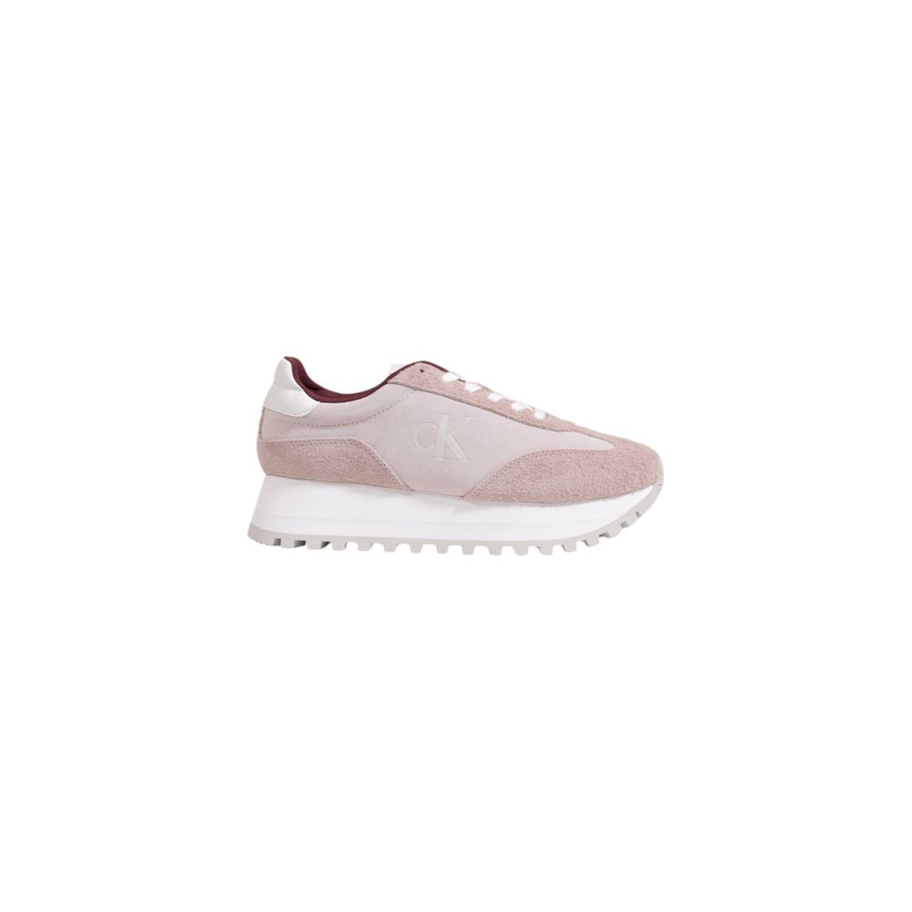 Calvin Klein Jeans Purple Leather Sneaker