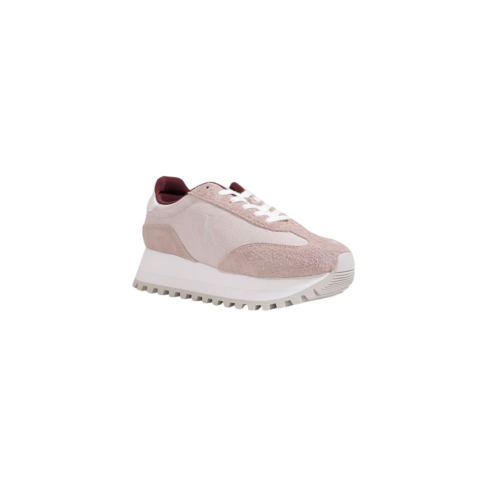Calvin Klein Jeans Purple Leather Sneaker