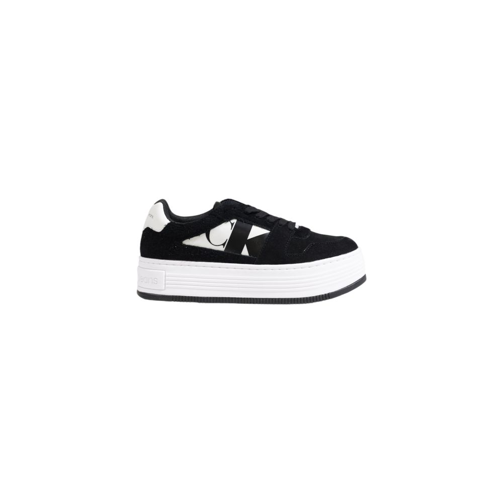 Calvin Klein Jeans Black Leather Sneaker
