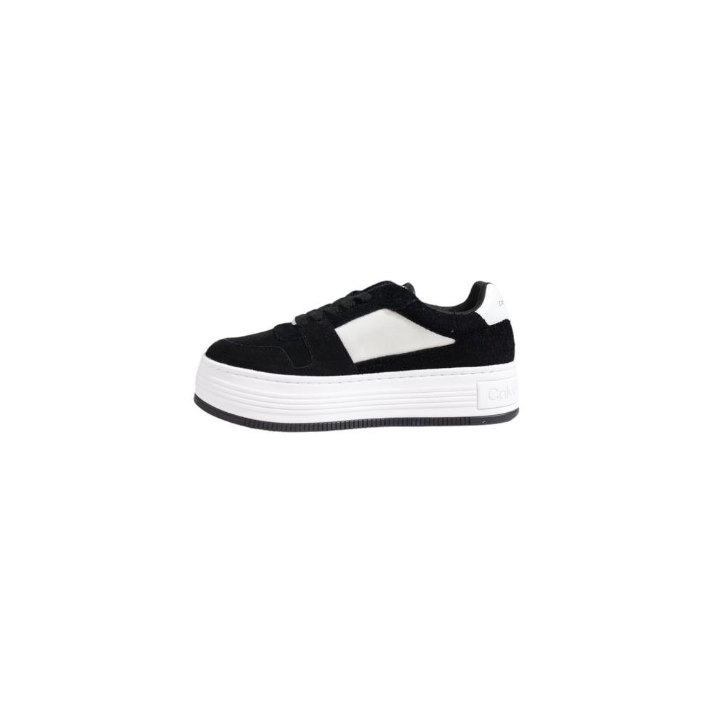 Calvin Klein Jeans Black Leather Sneaker