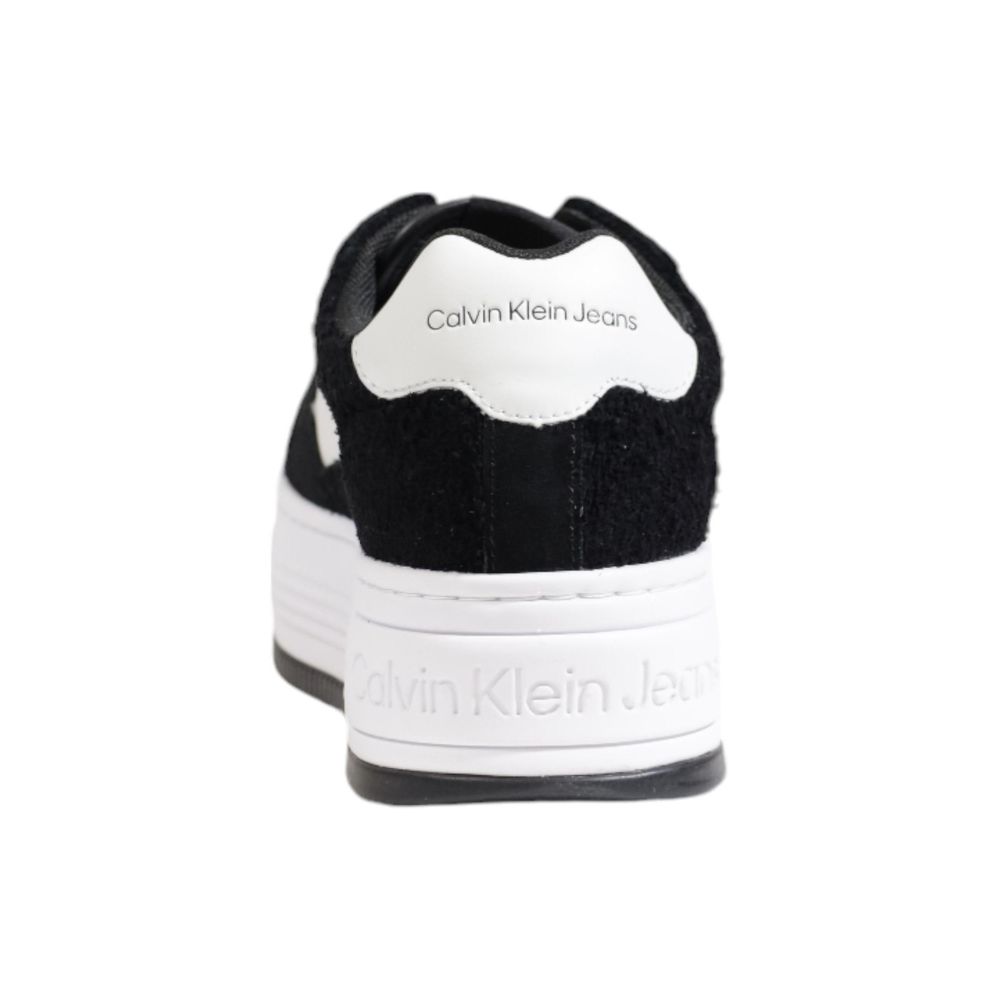 Calvin Klein Jeans Black Leather Sneaker