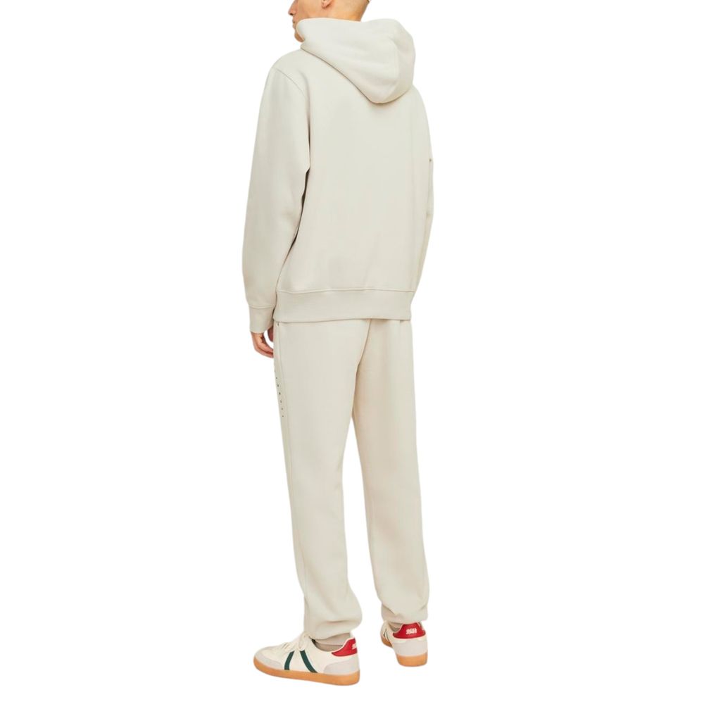 Jack Jones Beige Cotton Hoody