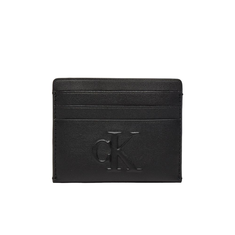 Calvin Klein Jeans Black Polyethylene Cardholder