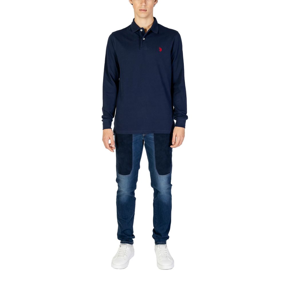 U.S. POLO ASSN. Blue Cotton Long Sleeve