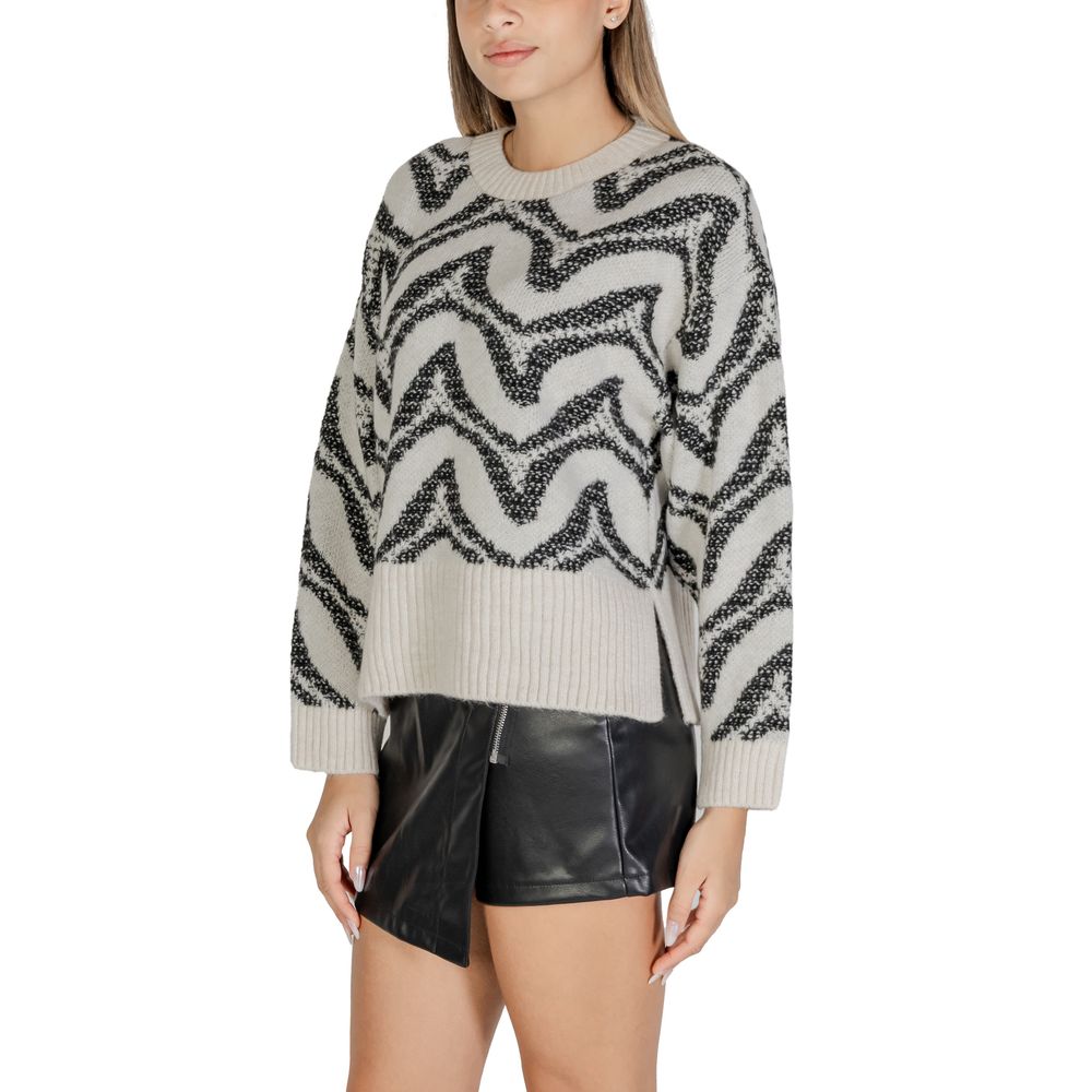 Only White Marabou Sweater