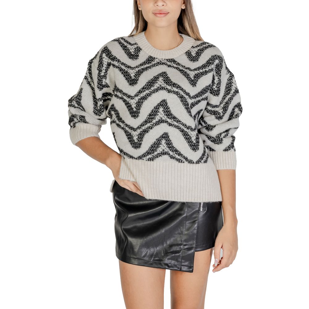Only White Marabou Sweater