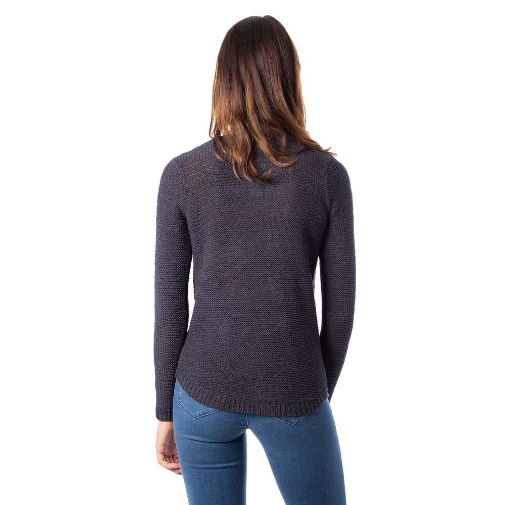 Only Blue Marabou Sweater