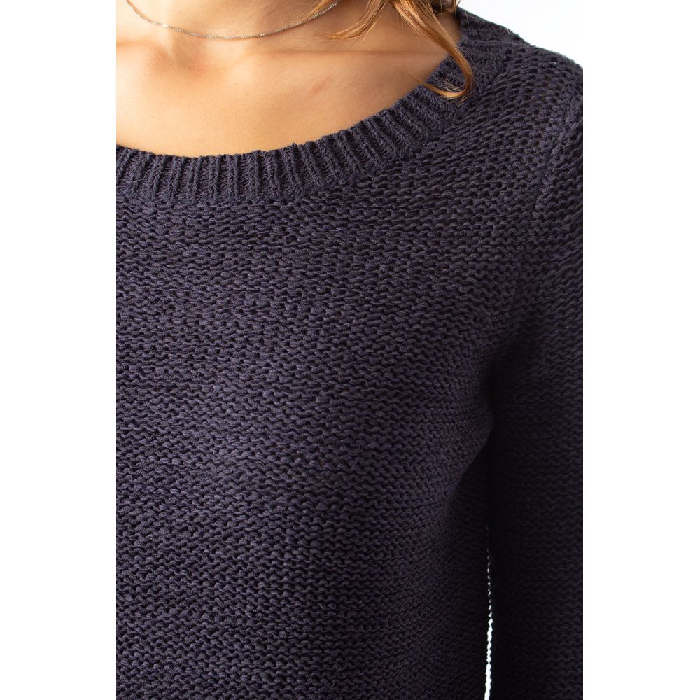 Only Blue Marabou Sweater
