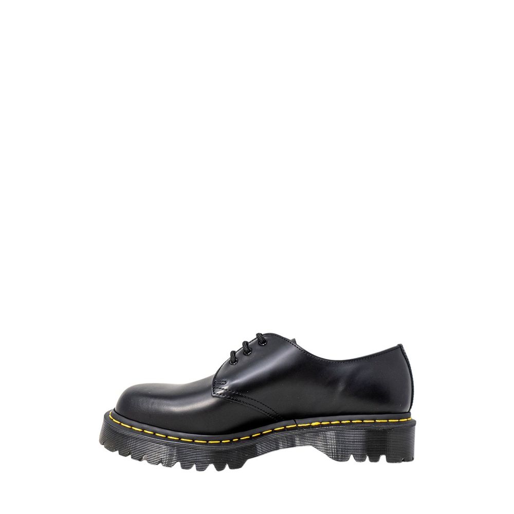 Dr. Martens Black Leather Oxfords And Derby