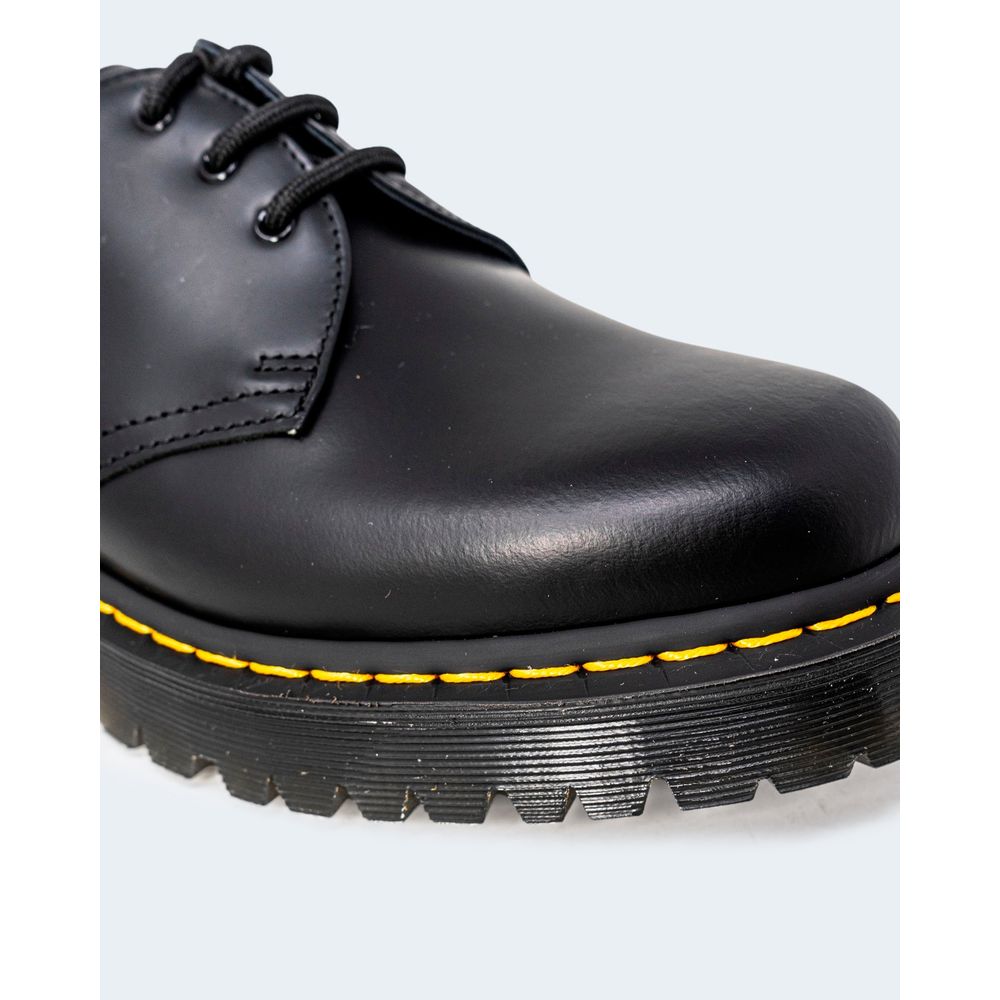 Dr. Martens Black Leather Oxfords And Derby