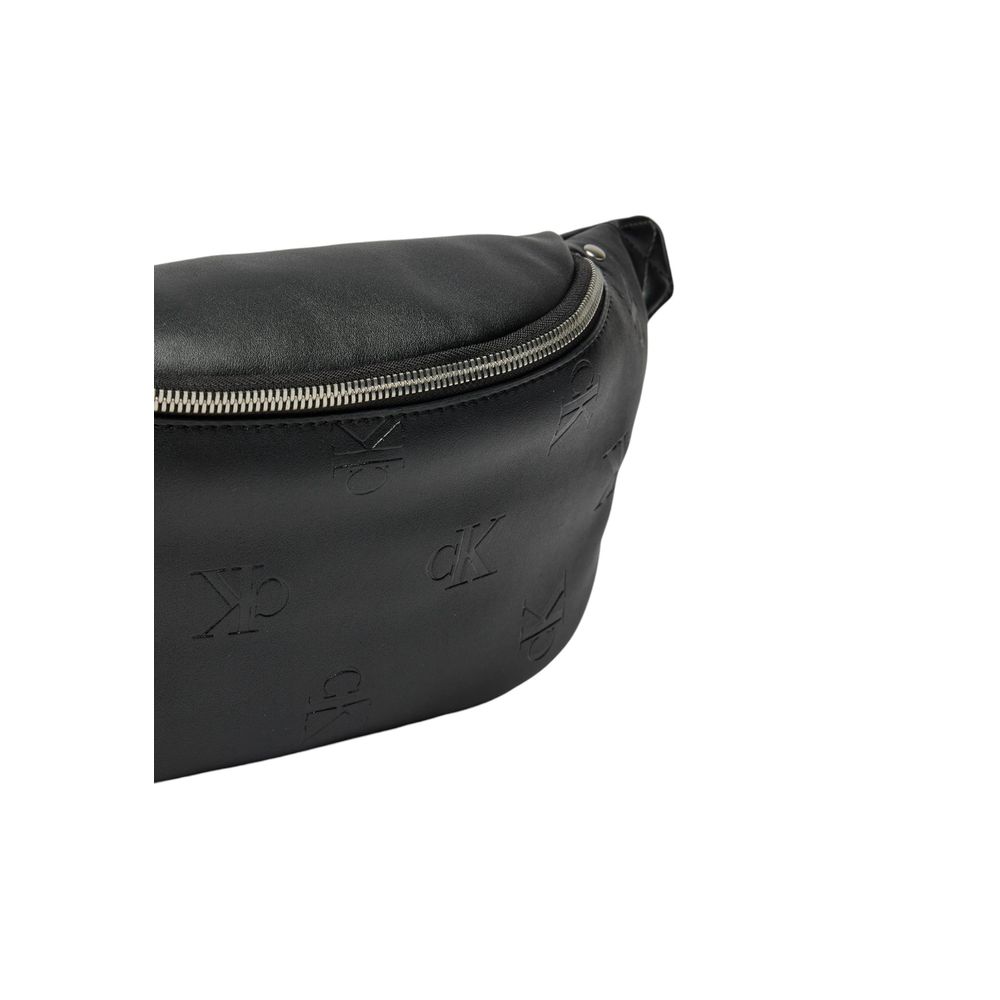 Calvin Klein Jeans Black Polyethylene Belt Bag