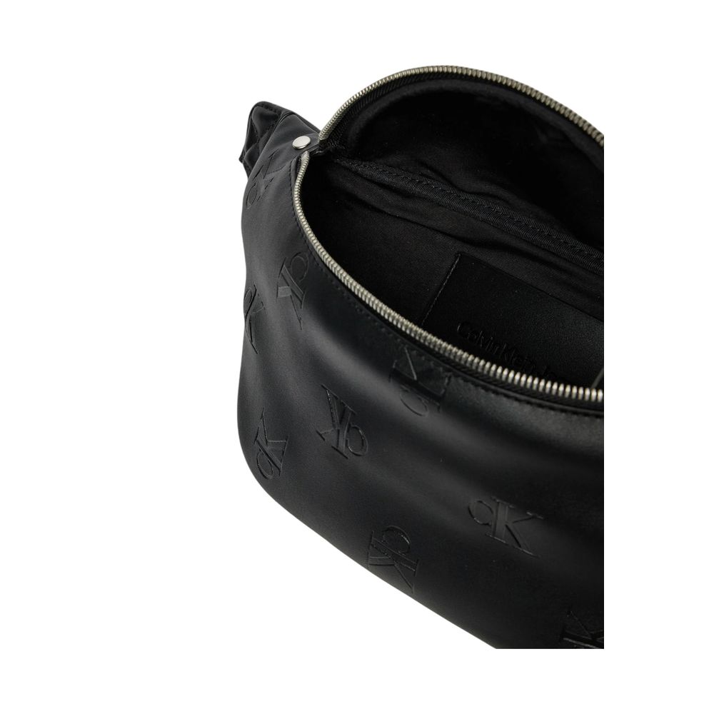 Calvin Klein Jeans Black Polyethylene Belt Bag