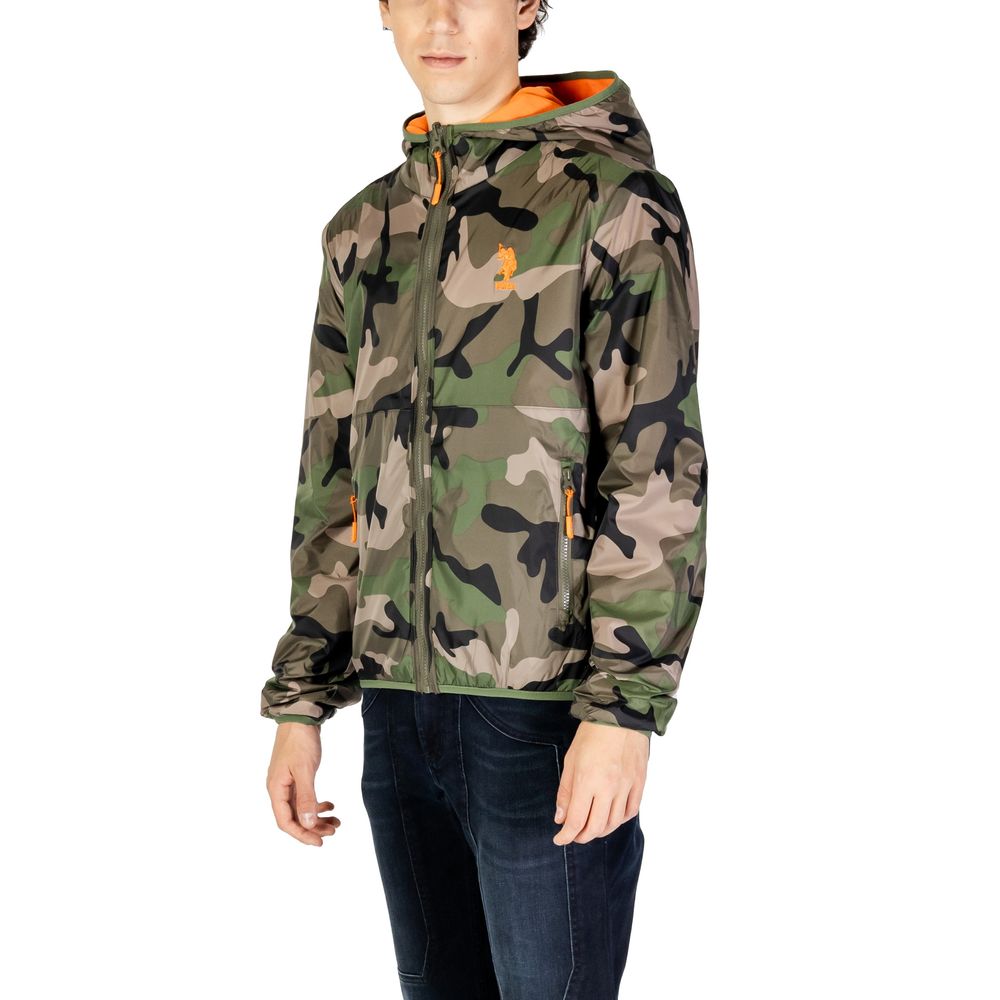 U.S. POLO ASSN. Green Polyamide Jackets & Coat