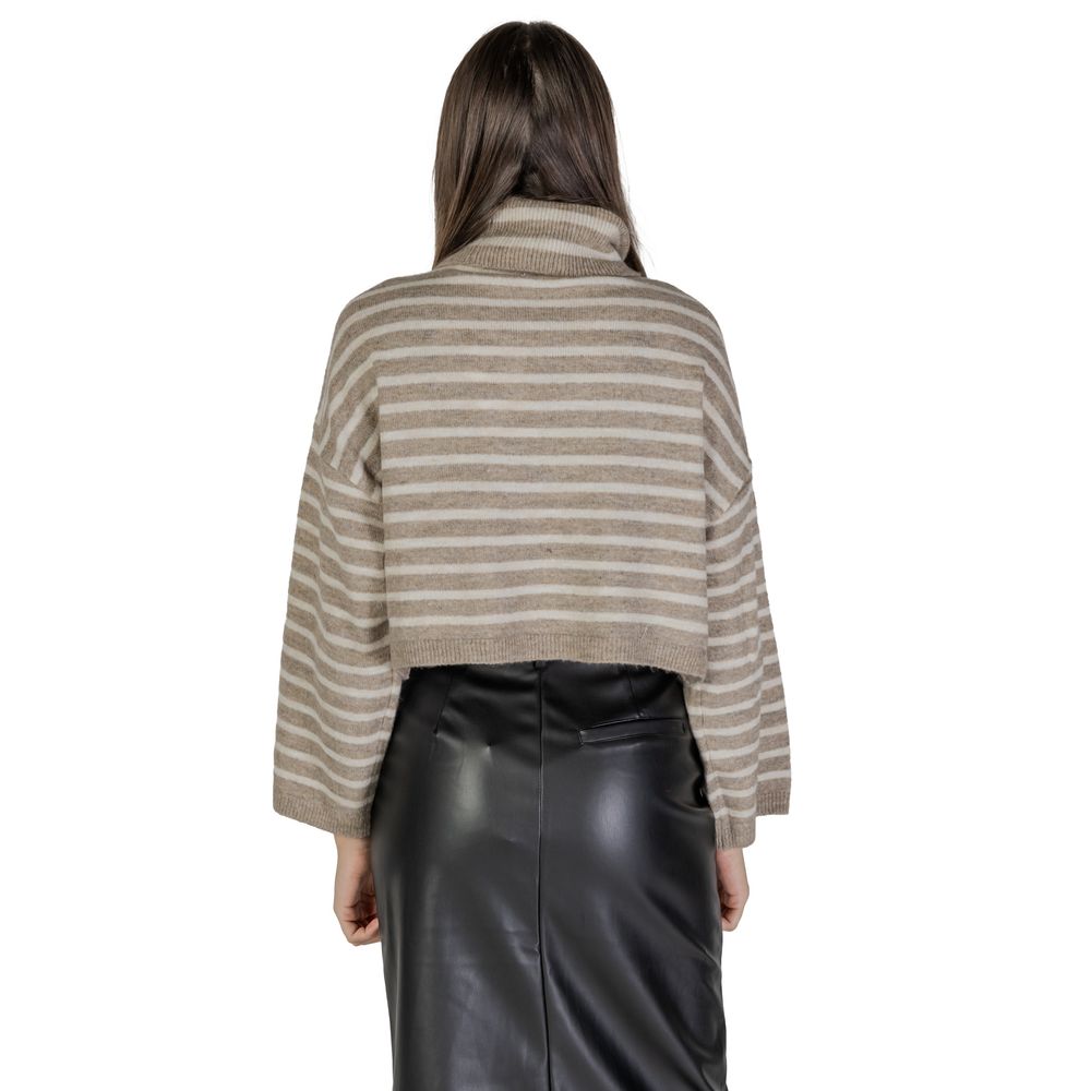 Only Beige Marabou Sweater