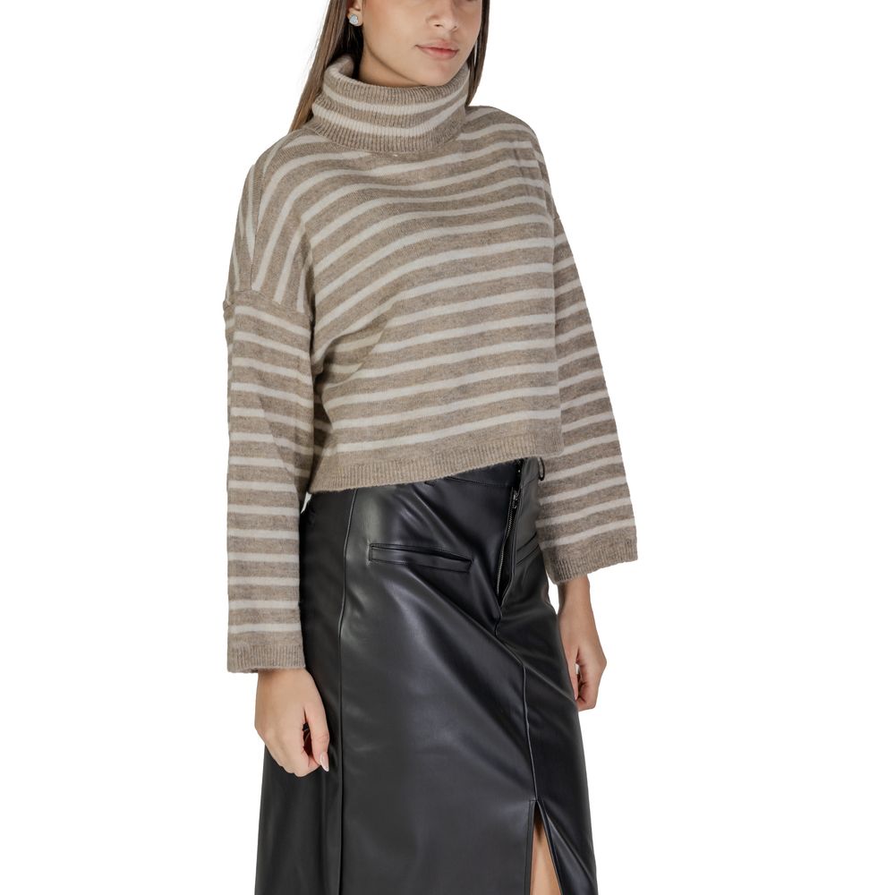 Only Beige Marabou Sweater
