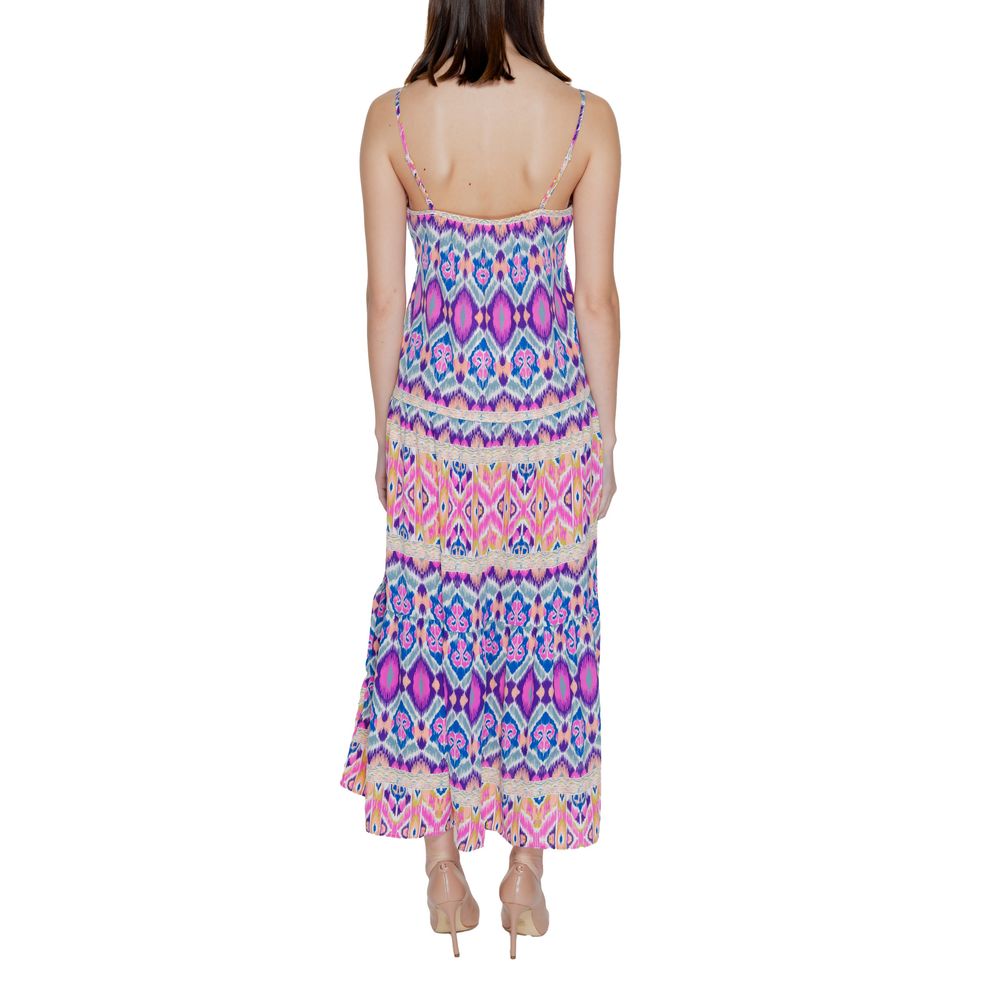 Only Multicolor Recycled Polyester Long