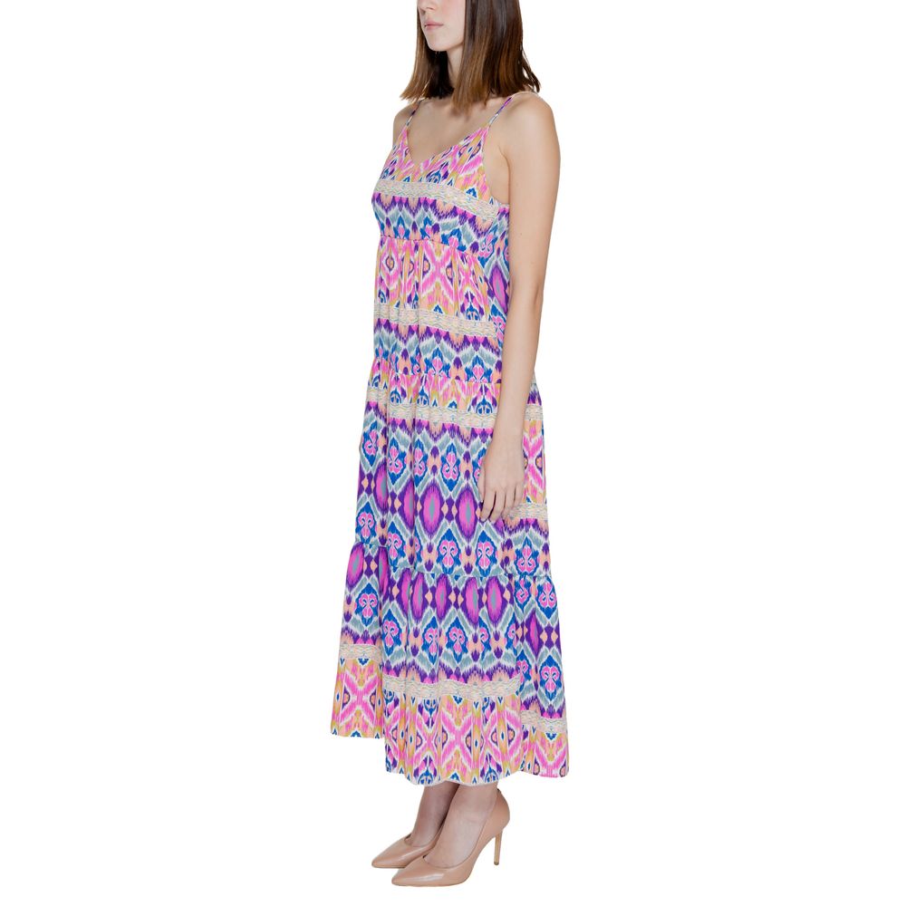 Only Multicolor Recycled Polyester Long