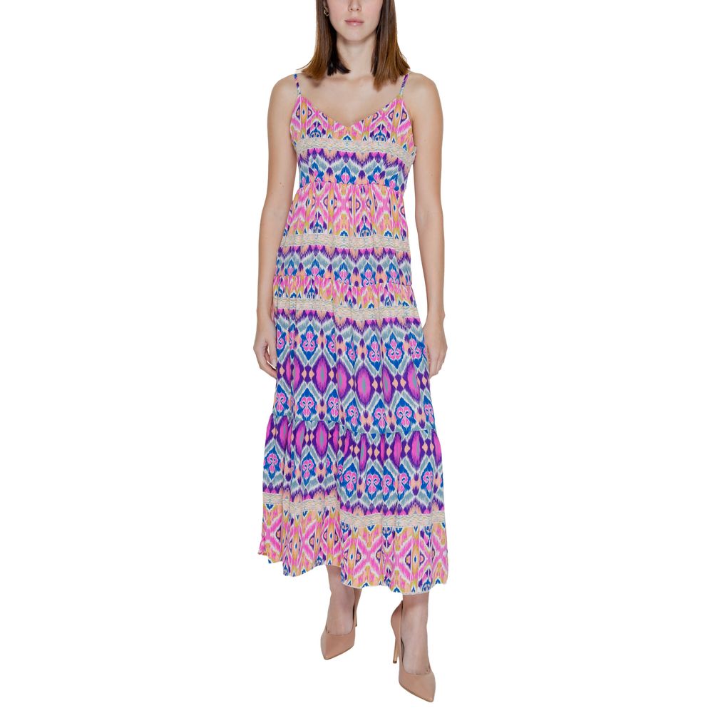 Only Multicolor Recycled Polyester Long