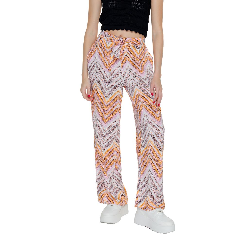 Only Multicolor Viscose Pant