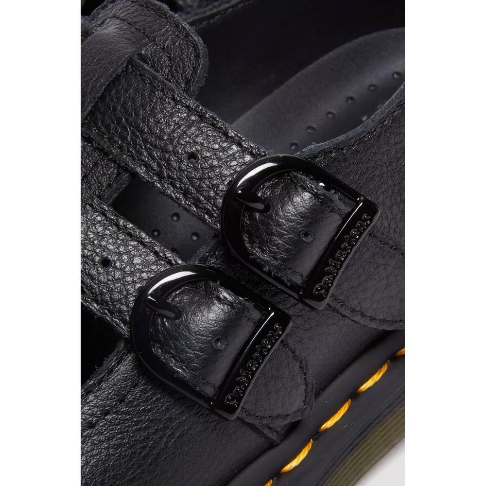 Dr. Martens Black Leather Platform