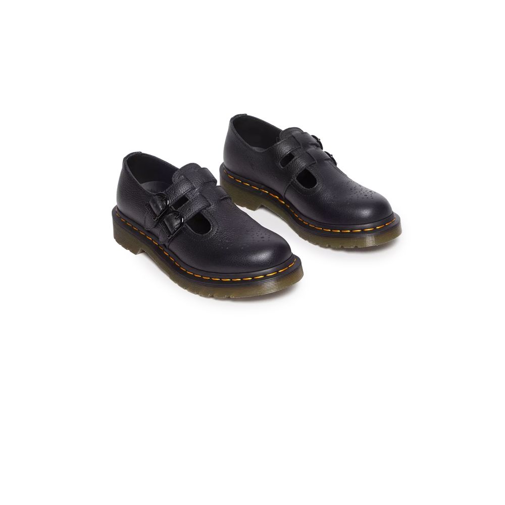 Dr. Martens Black Leather Platform