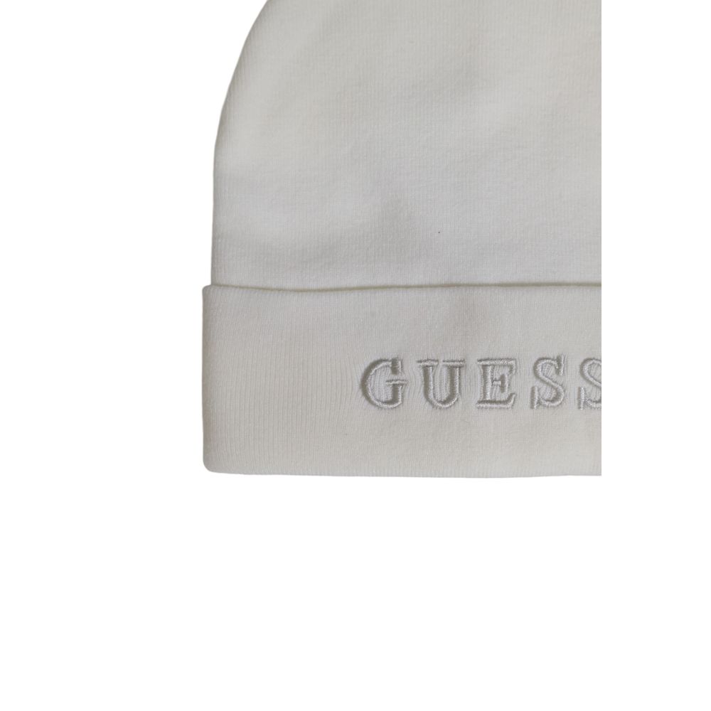 Guess Cream Marabou Hat