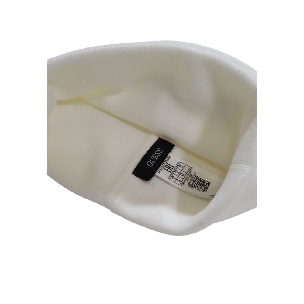Guess Cream Marabou Hat