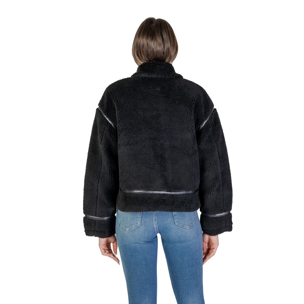 Only Black Polyester Coat
