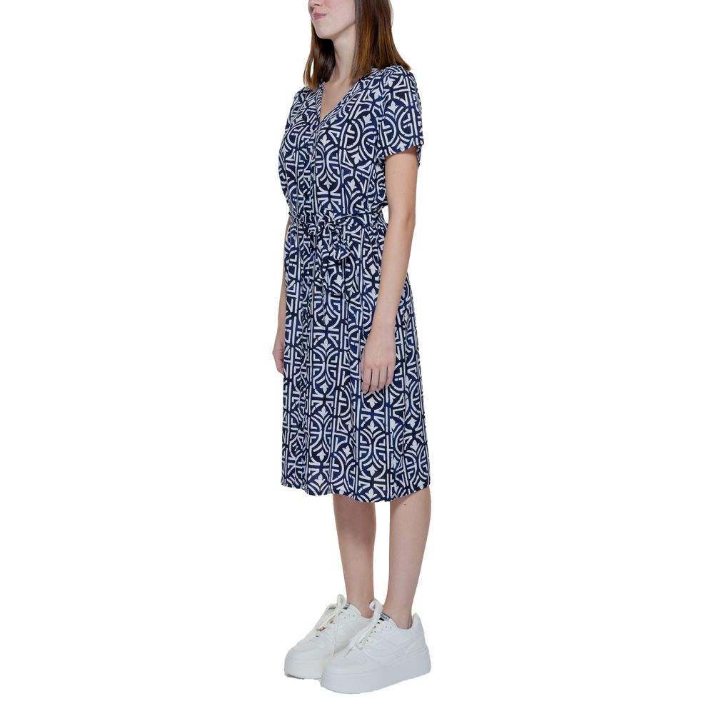 Street One Blue Viscose Long