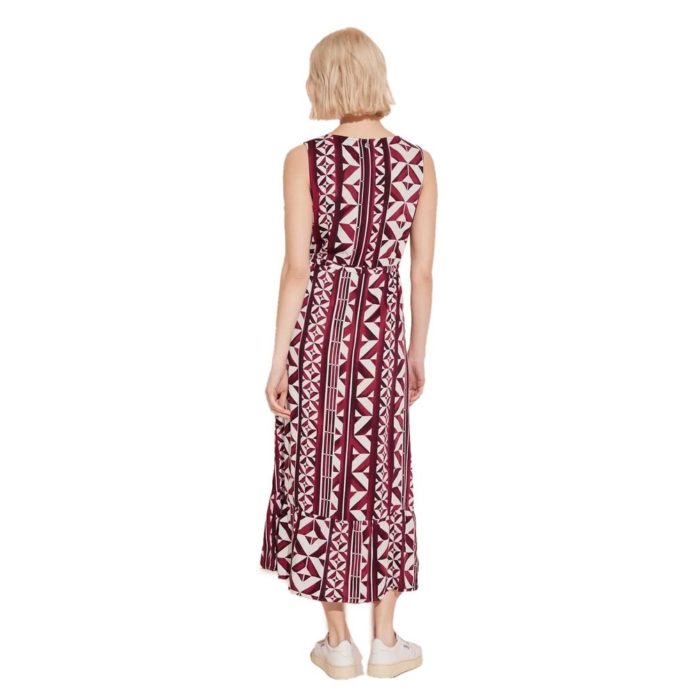 Street One Red Viscose Long