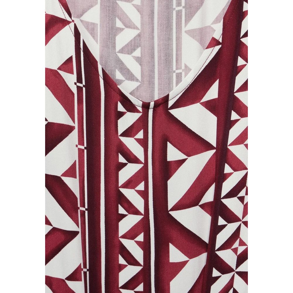 Street One Red Viscose Long