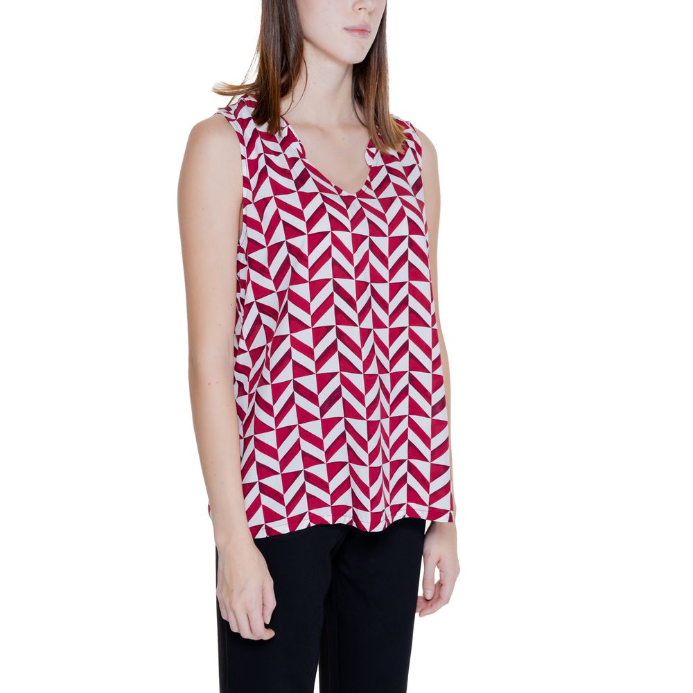 Street One Red Viscose Tank Top