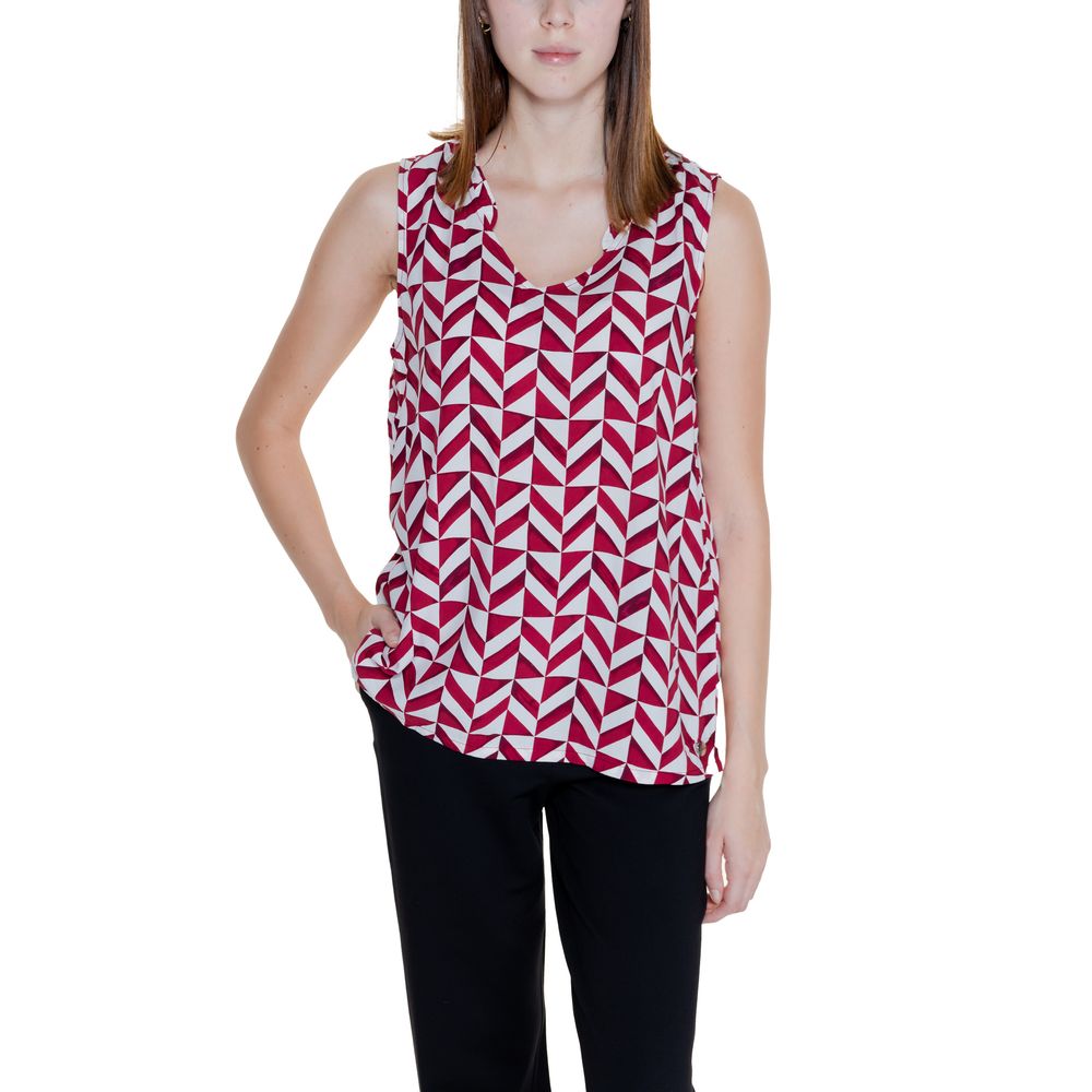 Street One Red Viscose Tank Top