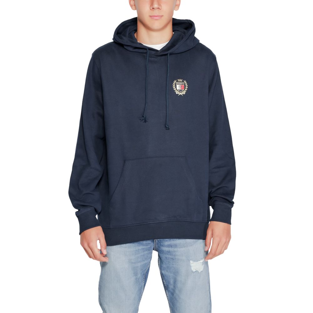 Tommy Hilfiger Jeans Blue Cotton Hoody