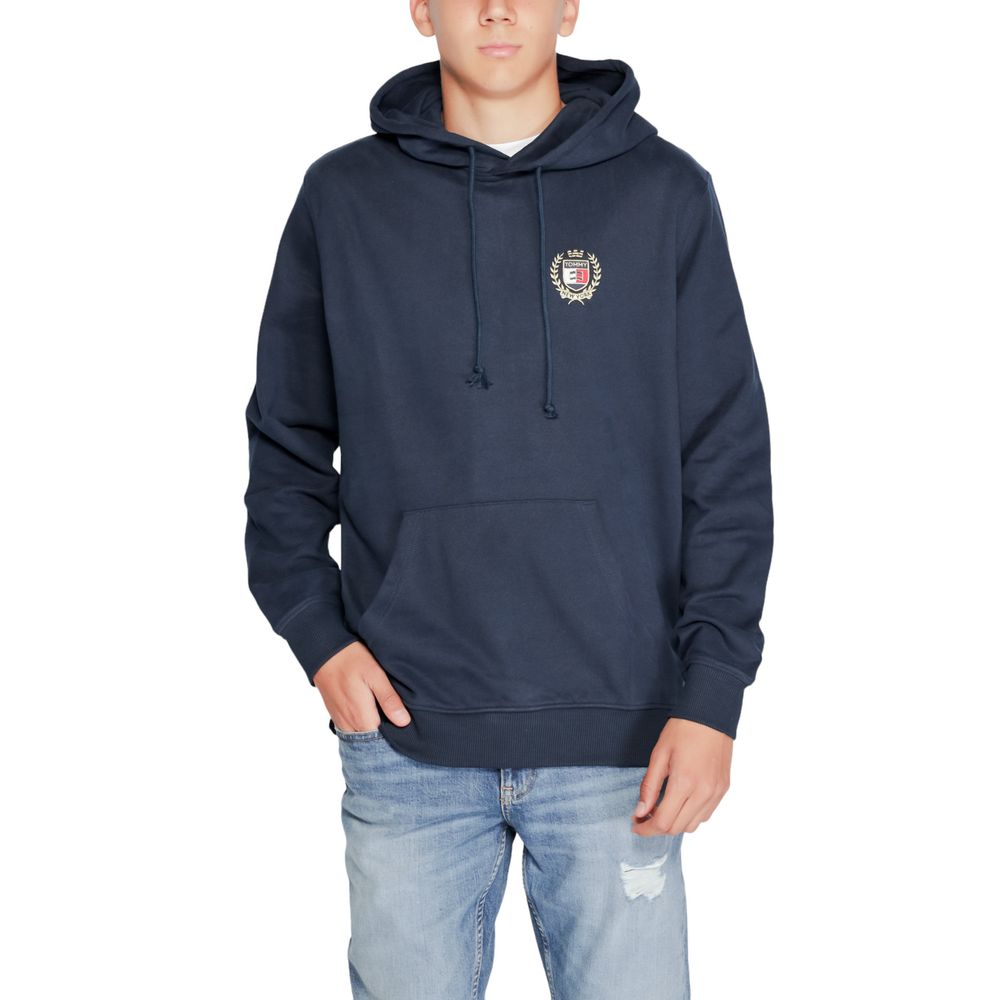 Tommy Hilfiger Jeans Blue Cotton Hoody