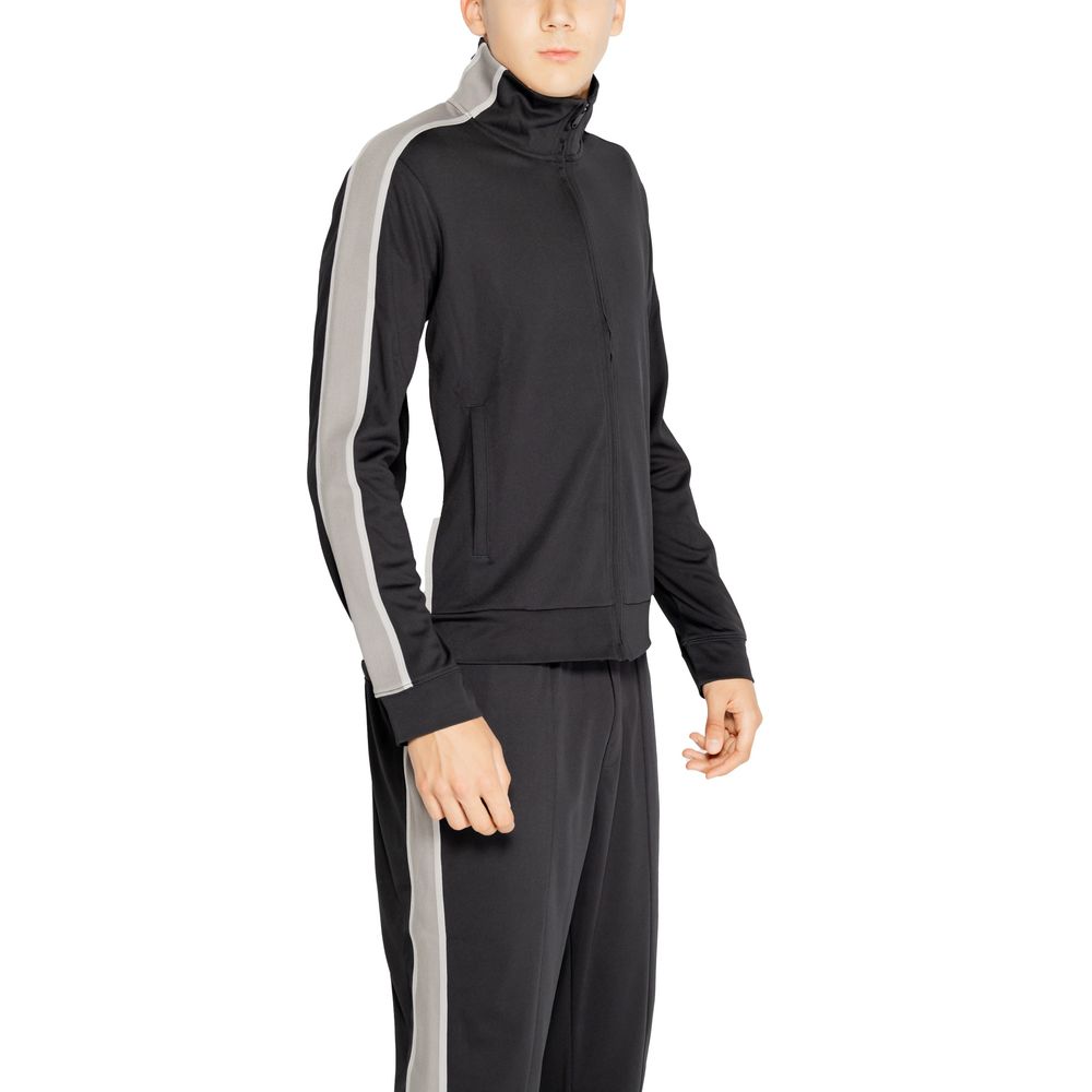Calvin Klein Sport Črn pulover iz recikliranega poliestra
