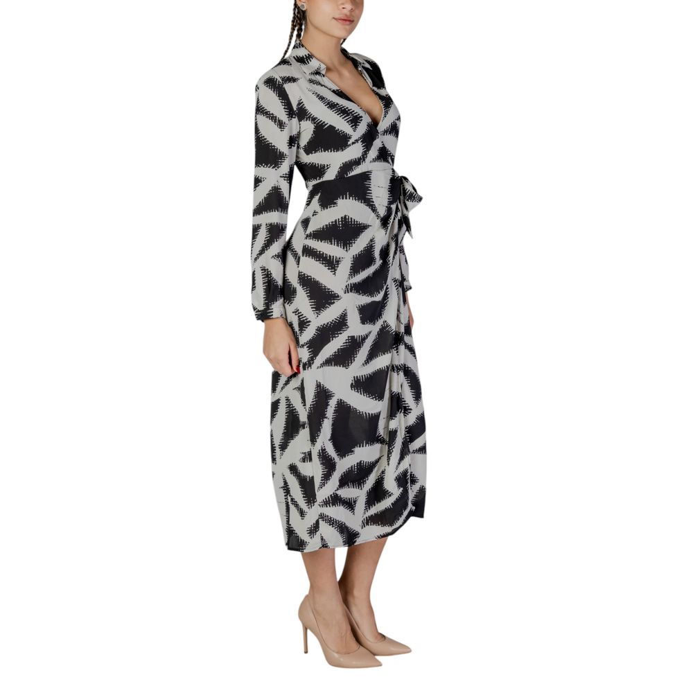 Jacqueline De Yong Black Recycled Polyester Long