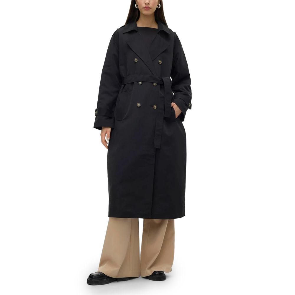 Vero Moda Black Polyester Sweater