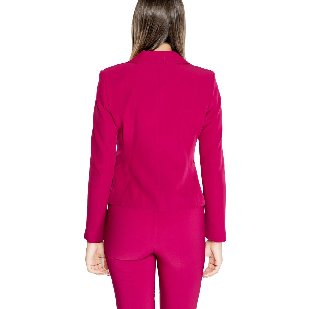 Rinascimento Bordeaux Polyester Blazer