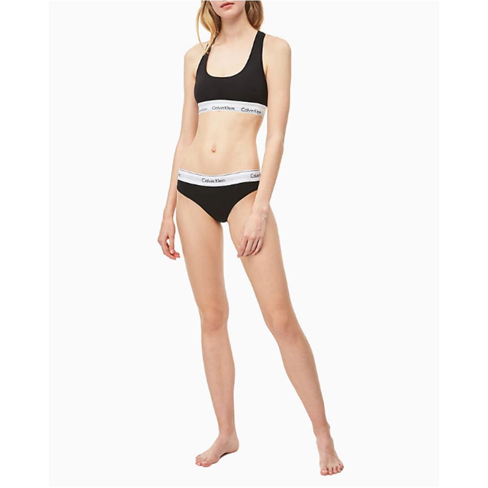 Calvin Klein Underwear Black Cotton Panty