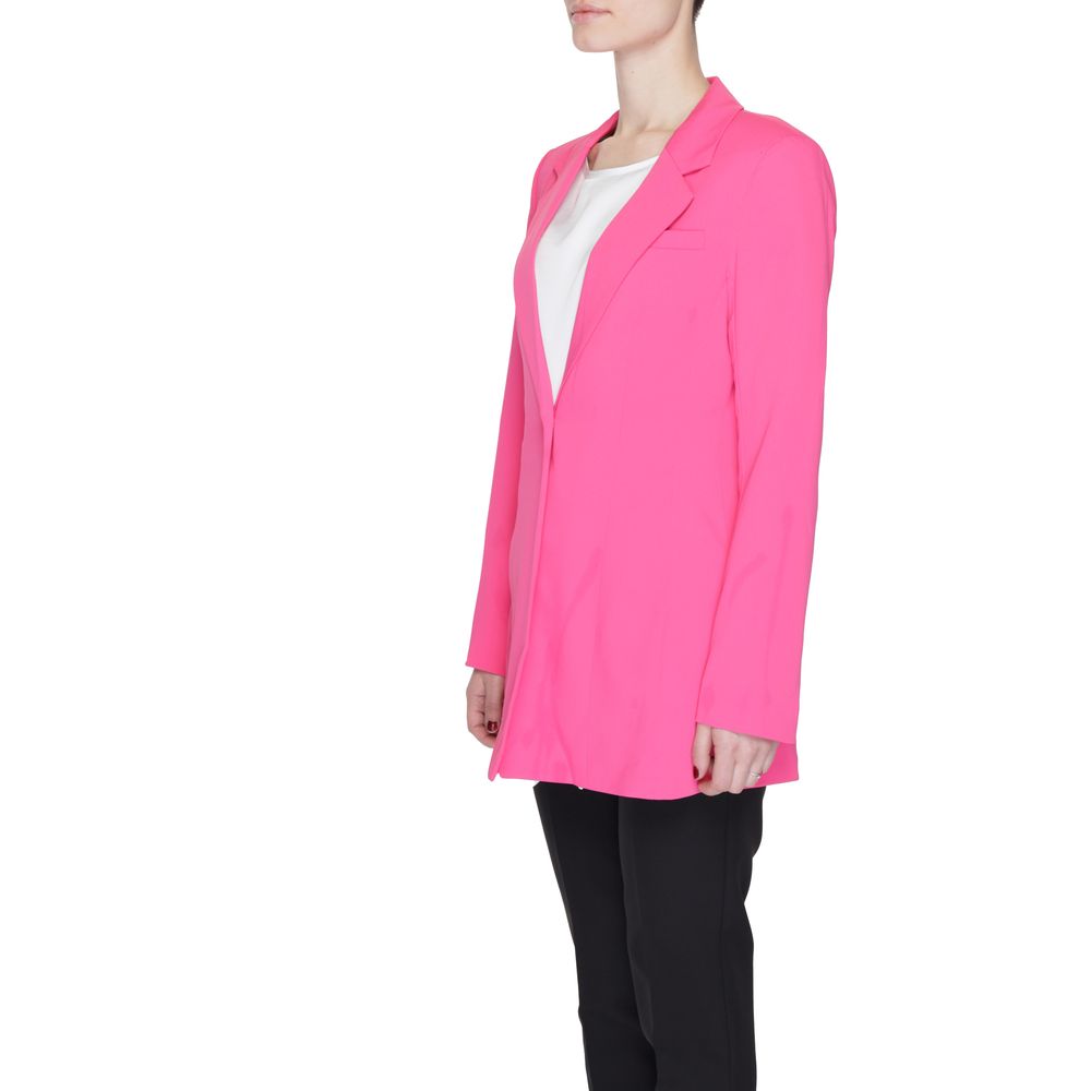 Roza poliestrski blazer