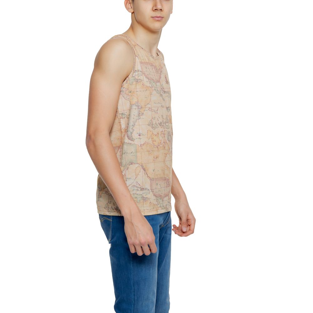 Alviero Martini Prima Classe Beige Poliester T-Shirt