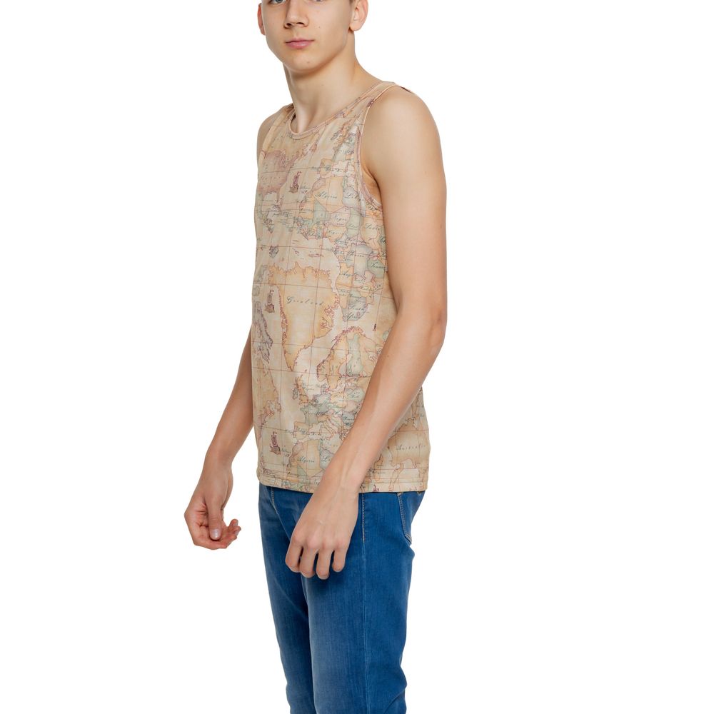 Alviero Martini Prima Classe Beige Poliester T-Shirt