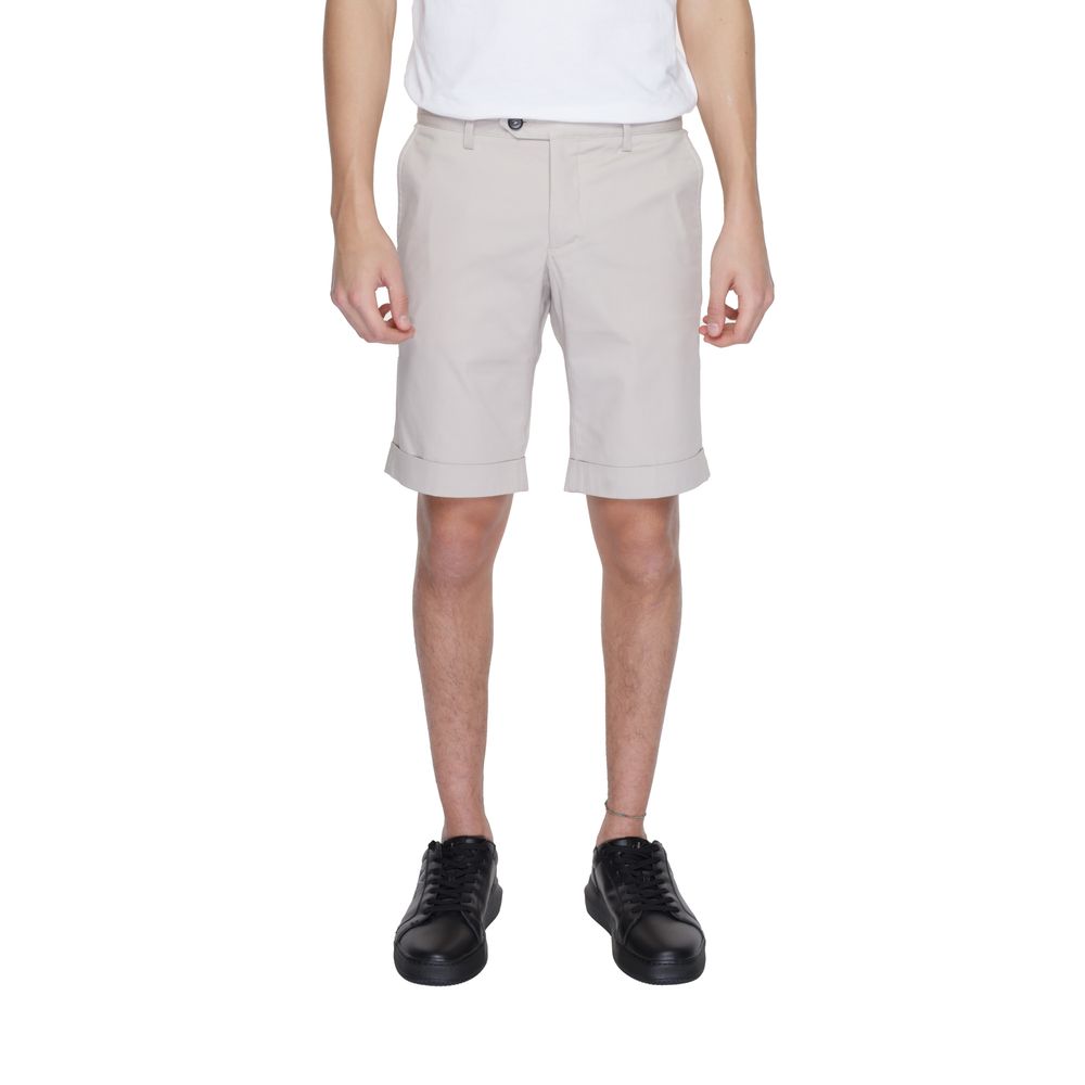 Alviero Martini Prima Classe Beige Bombažne kratke hlače