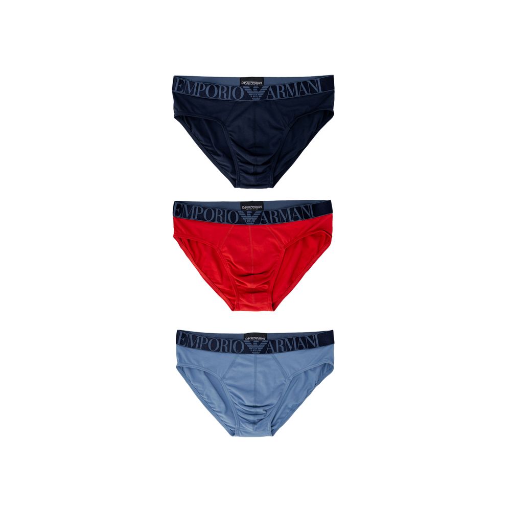 Emporio Armani Underwear Modro bombažno spodnje perilo