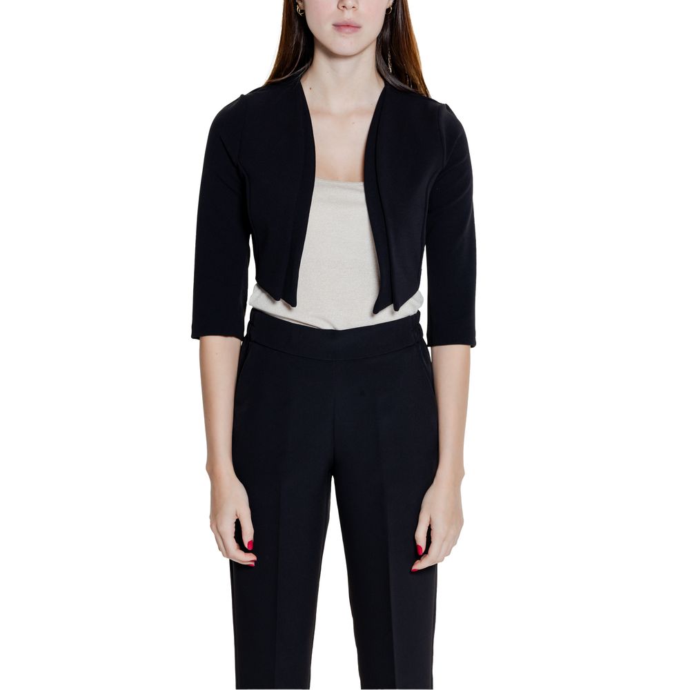 Rinascimento Black Polyester Sweater