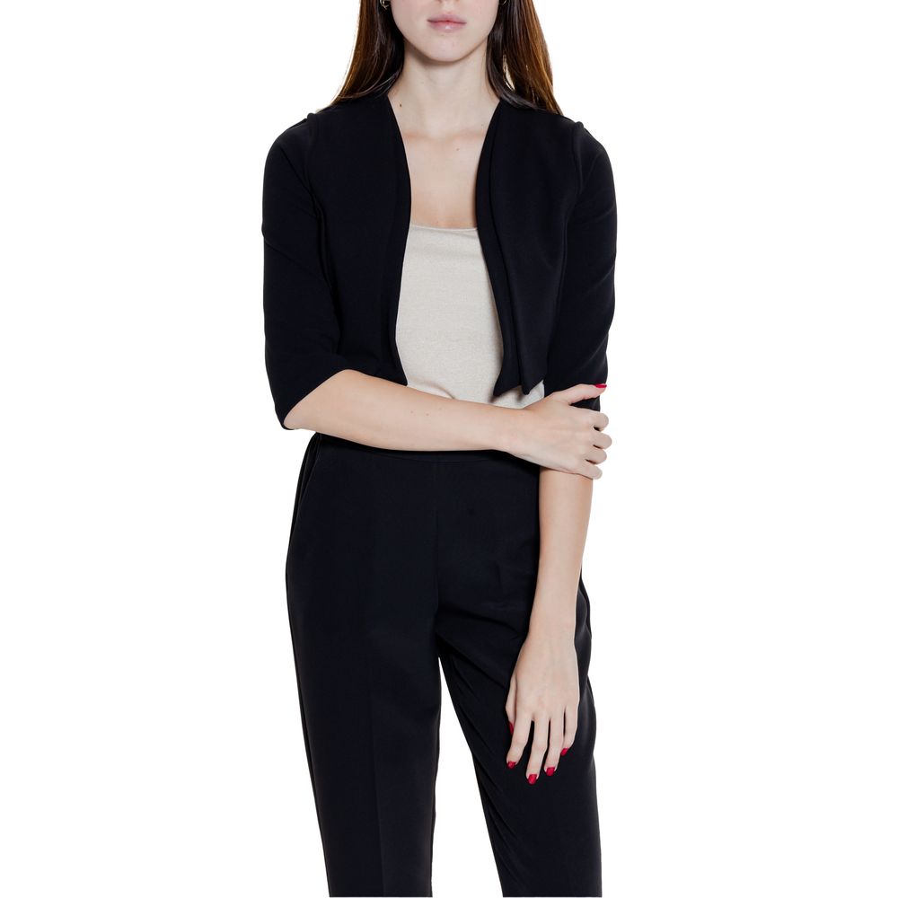 Rinascimento Black Polyester Sweater