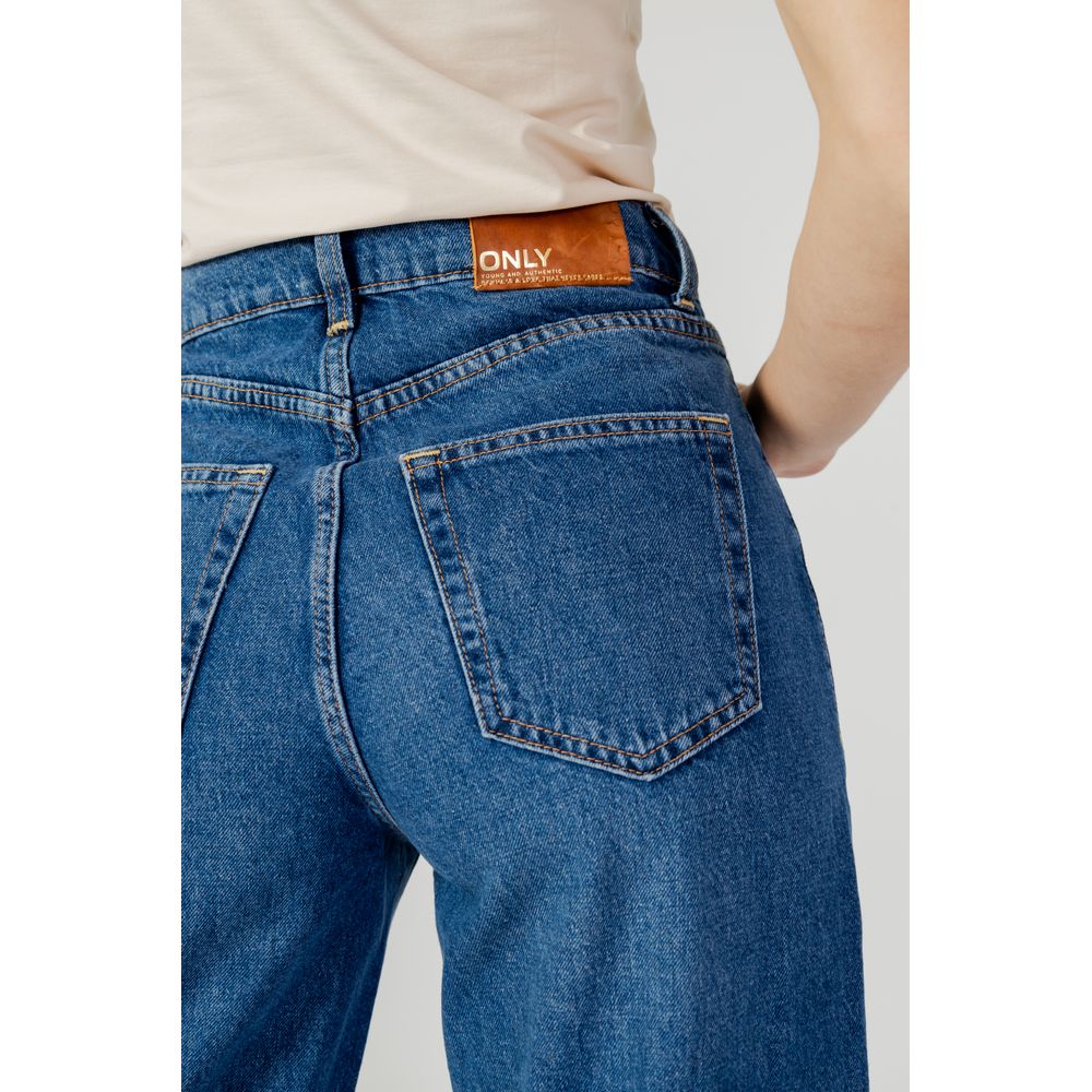 Only Blue Cotton Relaxed Fit Jean