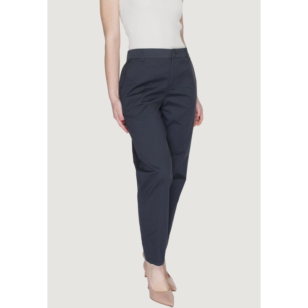 Street One Gray Cotton Pant