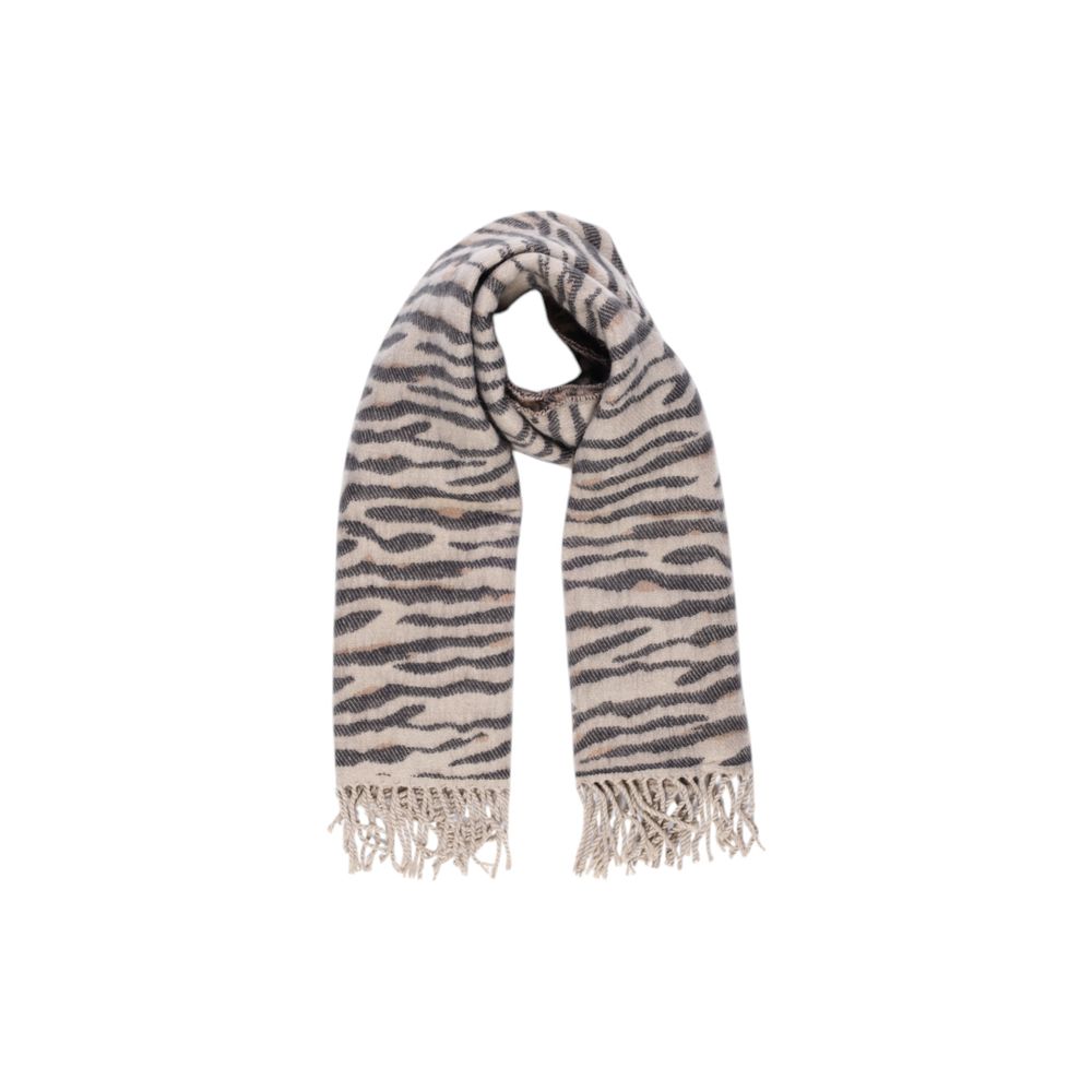 Pieces Beige Marabou Scarf